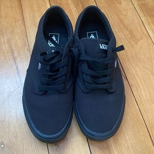 Men’s Vans Black Sneakers size 12